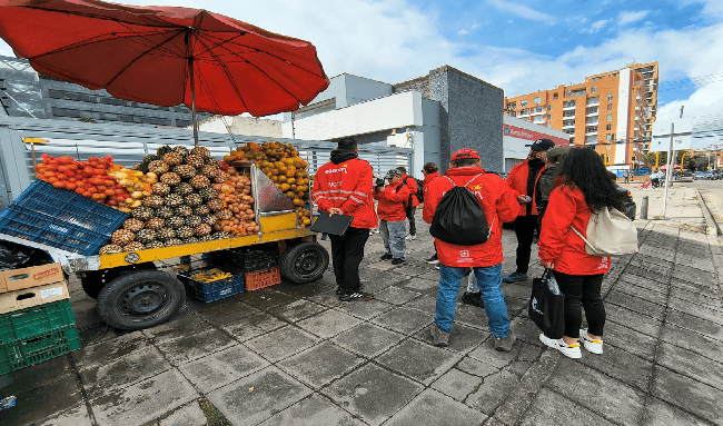 Operativo en Usaquén para recuperar y proteger el espacio público