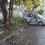 Barrios Unidos: accidente por posible embriaguez y omisión de señal de PARE
