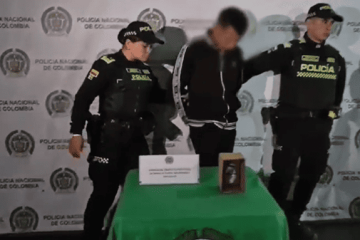 Con una granada de fragmentación, capturan a un hombre en Bogotá