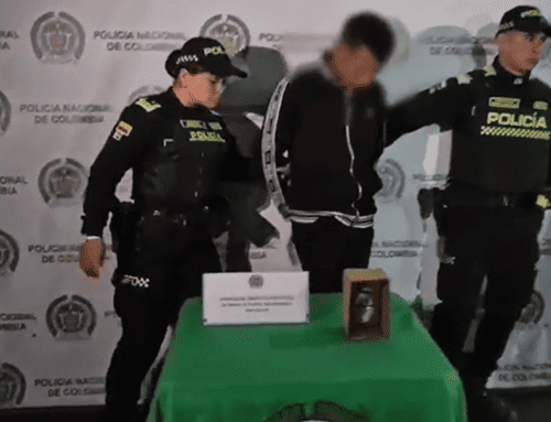 Con una granada de fragmentación, capturan a un hombre en Bogotá