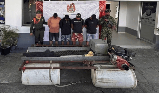 Tolima: Desmantelan explotación minera ilegal que generaba más de $700 millones al mes