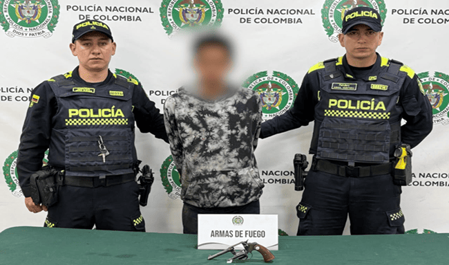 Capturan a alias ‘El Veneco’ en Bosa por porte ilegal de armas