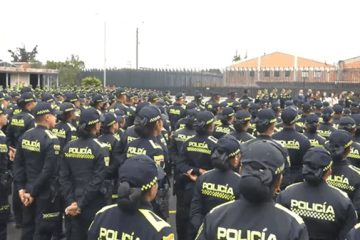 Más presencia en las calles: 794 policías refuerzan la seguridad en Bogotá