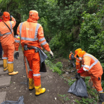 Jornada de limpieza en Usaquén dejó recuperación de espacio público y sensibilización comunitaria