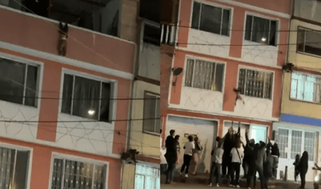 Última Hora: Milagro en Suba: vecinos salvaron a niño que quedó colgando de un cuarto piso en La Gaitana