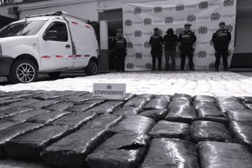 Golpe al tráfico de drogas: marihuana valorada en $400 millones fue incautada en Bogotá