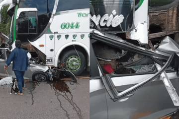 Accidente en Cumaral deja cuatro víctimas mortales tras choque entre bus y automóvil