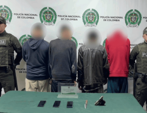 Cuatro capturados en Bosa tras hurto a estudiantes al salir de su colegio