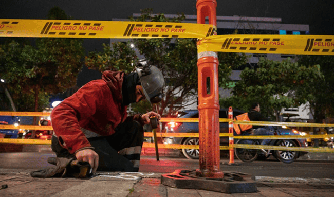 Bogotá supera los 5,2 millones de m² intervenidos en malla vial