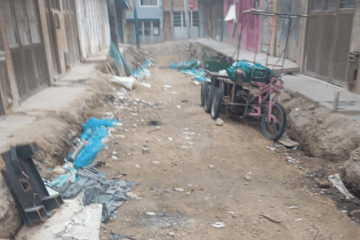 Habitantes de Santa Rita en Suba denuncian abandono de obras y vías deterioradas