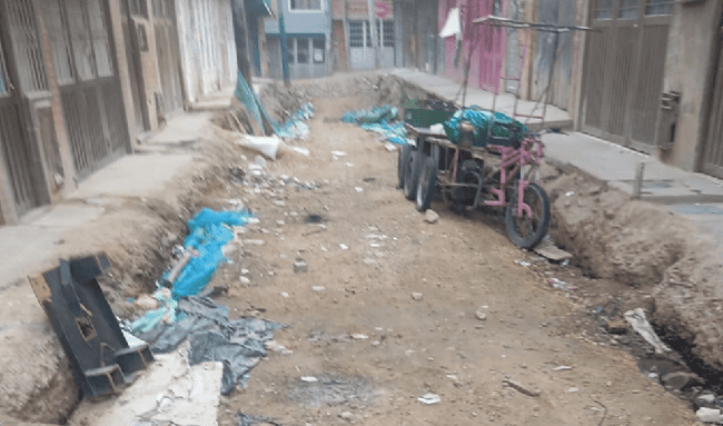 Habitantes de Santa Rita en Suba denuncian abandono de obras y vías deterioradas