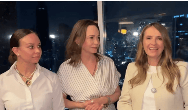 Paloma Valencia se reúne con María Corina Machado en Panamá y lanza mensaje político