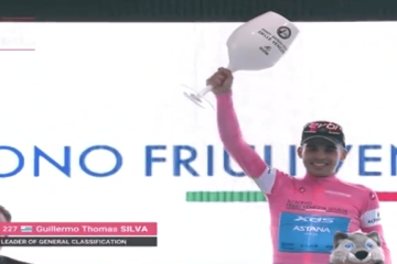 Thomas Silva hace historia y le da a Uruguay su primera victoria en el Giro de Italia