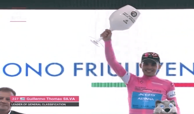 Thomas Silva hace historia y le da a Uruguay su primera victoria en el Giro de Italia
