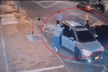 Robo de camioneta en Colina Campestre en Suba quedó registrado en cámaras de seguridad