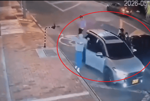 Robo de camioneta en Colina Campestre en Suba quedó registrado en cámaras de seguridad