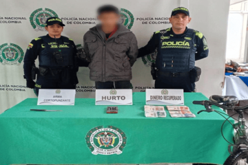 Policía frustró fuga de presunto atracador en Kennedy