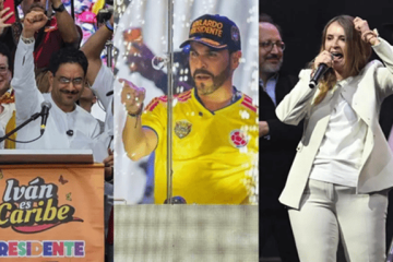 Candidatos presidenciales cierran campaña con grandes concentraciones antes de la primera vuelta