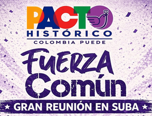 Gran reunión de “Fuerza Común” en Suba este 24 de mayo