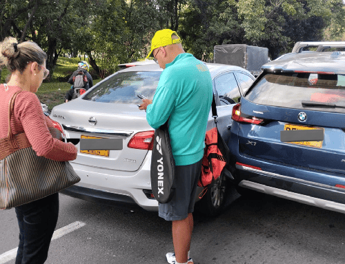 Siniestro vial entre dos vehículos genera afectaciones en la Autopista Norte, en Suba