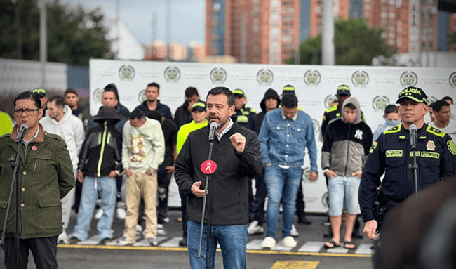 Policía y Fiscalía capturan a 73 señalados homicidas en Bogotá
