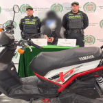 Capturan en Santa Fe a hombre con antecedentes tras robo de motocicleta
