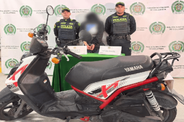 Capturan en Santa Fe a hombre con antecedentes tras robo de motocicleta