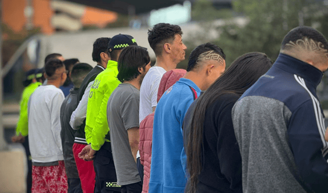 Operativo deja 20 capturas contra red que movía droga en Usaquén y San Cristóbal