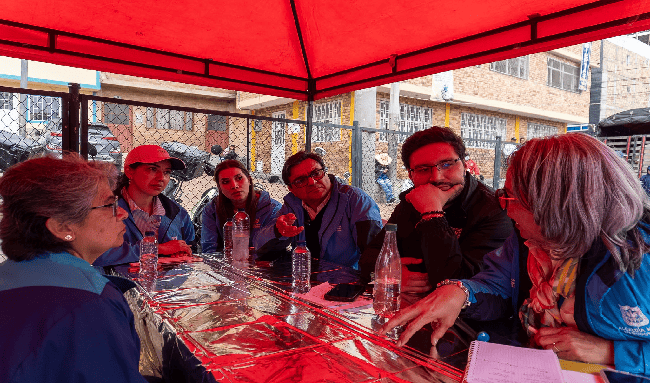 Usaquén fortalece atención a personas mayores con jornada de “Despacho al Barrio”