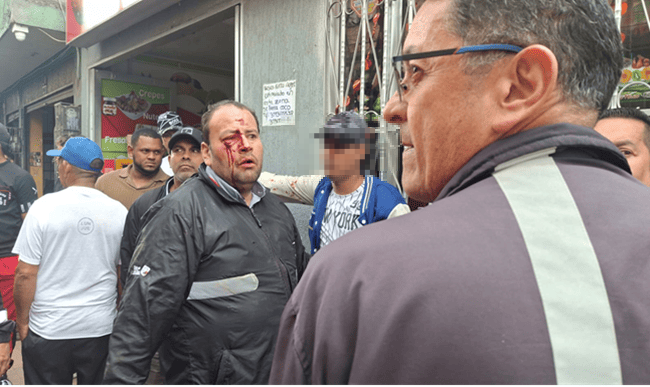 Conductor del SITP resulta agredido y comunidad reacciona contra el presunto agresor