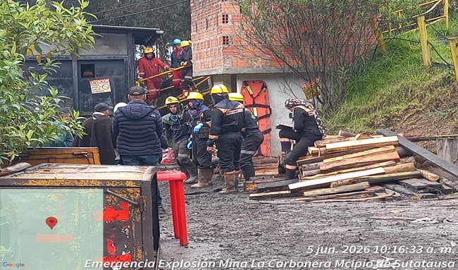 Tragedia en Sutatausa: confirman siete fallecidos en accidente minero