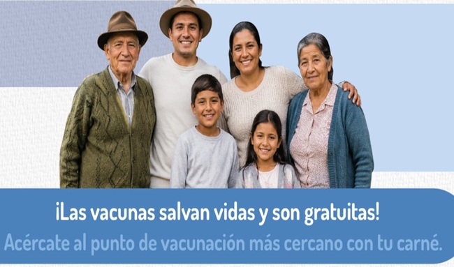 Boyacá inició jornada de vacunación contra sarampión y rubéola