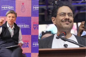 Claudia López anuncia respaldo a Iván Cepeda y Aida Quilcué en elecciones presidenciales
