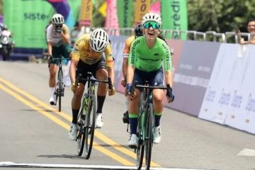 Stefanía Sánchez se impone en Girardot y se lleva la tercera etapa de la Vuelta a Colombia