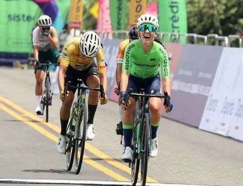 Stefanía Sánchez se impone en Girardot y se lleva la tercera etapa de la Vuelta a Colombia