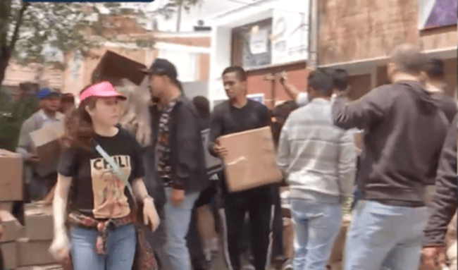 La solidaridad no se detiene: centro de acopio en Suba colapsa por la masiva ayuda para Venezuela