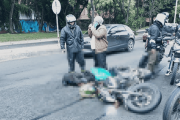 Una mujer perdió la vida en accidente de motocicleta en Chapinero