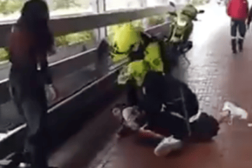 Polémica en La Colina, Suba: Policía explica operativo contra músico callejero