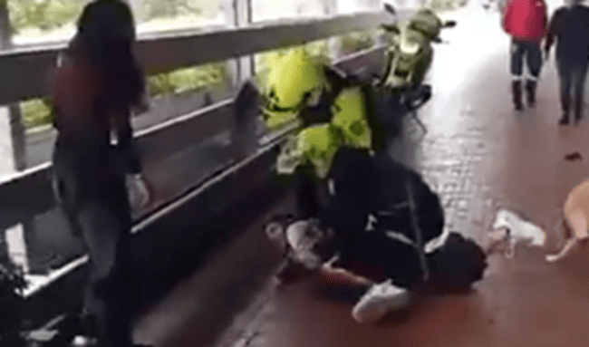 Polémica en Suba: Policía explica operativo contra músico callejero