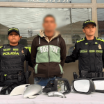 Intentó huir con autopartes en un morral, pero terminó capturado en Teusaquillo