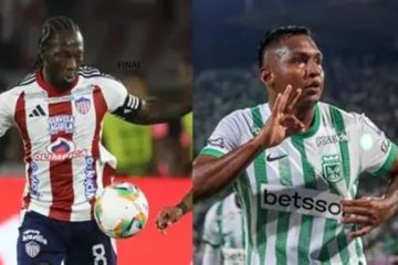 Nacional busca la remontada ante Junior en la final de la Liga BetPlay