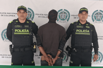 Cámaras del C4 permitieron la captura de presunto delincuente buscado por hurto agravado en Bogotá