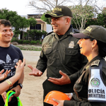 Entrega de almuerzos, registro de bicicletas y freestyle: Policía presenta agenda comunitaria en La Gaitana