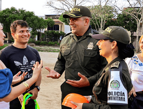 Entrega de almuerzos, registro de bicicletas y freestyle: Policía presenta agenda comunitaria en La Gaitana