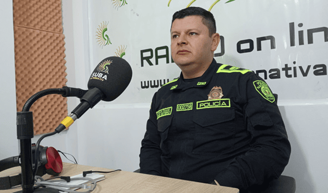Conozca al comandante de la Estación de Policía de Suba: 24 años al servicio de Colombia