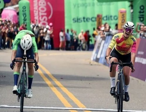 Diana Carolina Peñuela gana en Guaduas y es líder de la Vuelta a Colombia Femenina