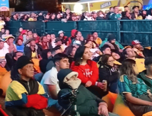 Fiesta mundialista en Suba: cerca de 5.000 aficionados celebraron el triunfo de Colombia en el Parque Fontanar del Río