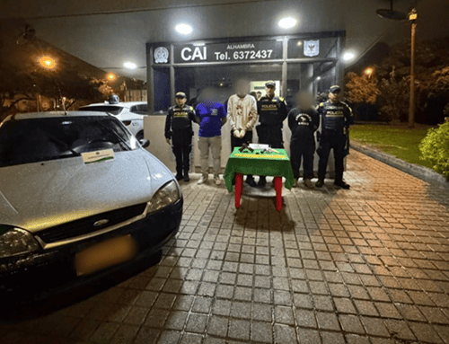 Persecución en Bogotá deja cinco capturados y un menor aprehendido por hurto violento de camionetas