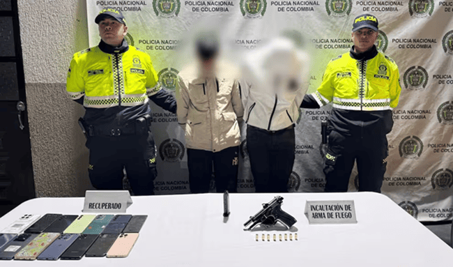 Capturan a dos presuntos responsables de robo masivo a pasajeros del SITP en Kennedy