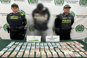 Capturado en flagrancia hombre con antecedentes tras robo a supermercado en Bosa